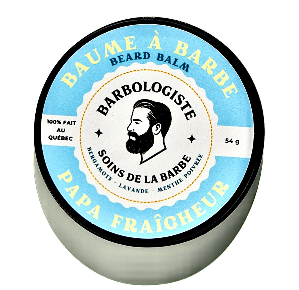Baume à Barbe Papa Fraîcheur – Bergamote & Menthe