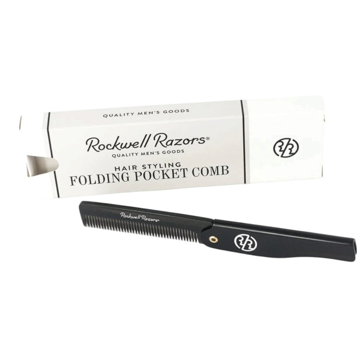 Peigne pliable de poche pour barbe - accessoire compact grooming - Le Barbologiste